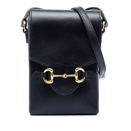 Унисекс мини-сумка кроссбоди Gucci Horsebit 1955