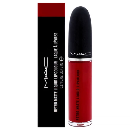 Жидкая матовая помада MAC Retro Matte 134 Ruby Phew