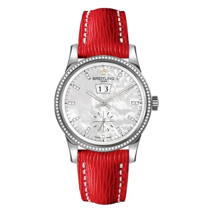 Унисекс-часы Breitling Transocean A1631053/A765, перламутровые