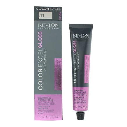 Краска Revlon Color Excel Gloss, 70 мл, серебристый пепел