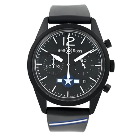 Мужские часы Bell and Ross BR126-94, черные