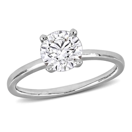 Женское кольцо Created Forever 1,5 карата, 14K белое золото