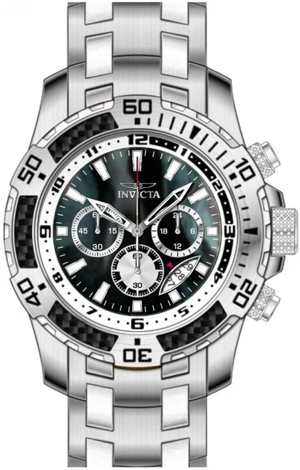 Мужские часы Invicta Pro Diver GMT 49853, черные
