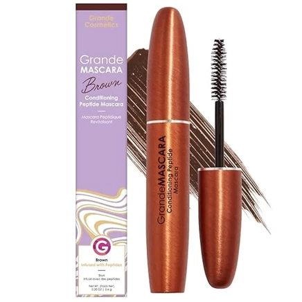 Тушь Grande Cosmetics Grande Mascara, коричневая