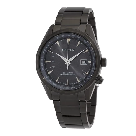 Мужские часы Citizen World Time GMT CB0275-83E, черные