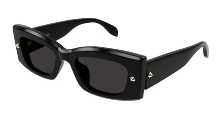 Унисекс-очки Alexander McQueen AM0426S, черные