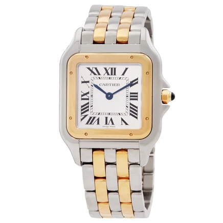 Унисекс часы Cartier Panthère W2PN0016, серебристые