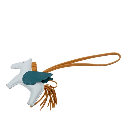 Женский брелок для сумки Hermes Rodeo Pegase PM, б/у