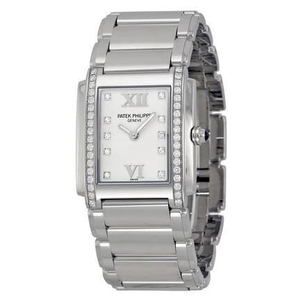Женские часы Patek Philippe 4910-10A-011, белые