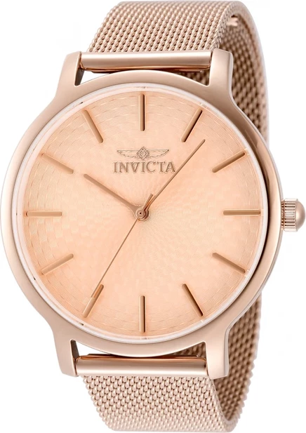 Женские часы Invicta Wildflower 48974, кварцевые, розовое золото