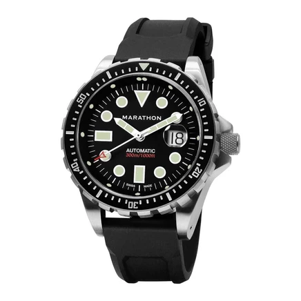Унисекс-часы Marathon OSAR-D 46 мм WW194037SS-2030-KIT, черные