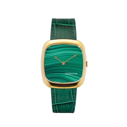 Унисекс-часы Dennison ALD-G-ST01-GRN-R-GBKL, зеленые