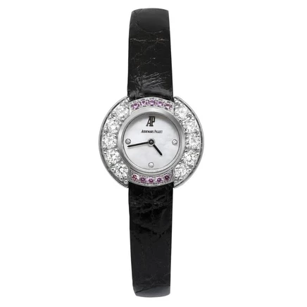 Женские часы Audemars Piguet Round 3P 67366BC, белые