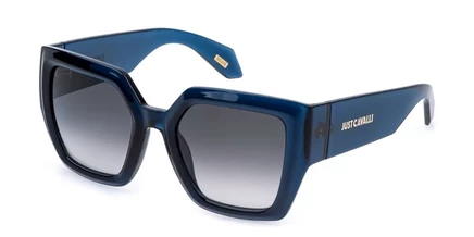 Женские очки Just Cavalli SJC149, синие прозрачные