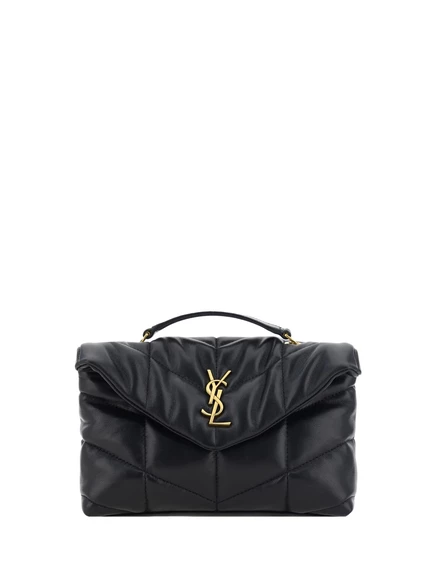 Женская сумка Saint Laurent Puffer Toy, черная