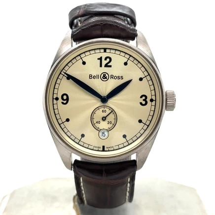 Мужские часы Bell and Ross BR123.G, бежевые