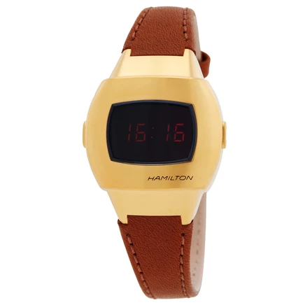 Часы Hamilton H52314530, кварцевые цифровые, черные