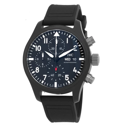 Мужские часы IWC Top Gun IW389401, хронограф, черные