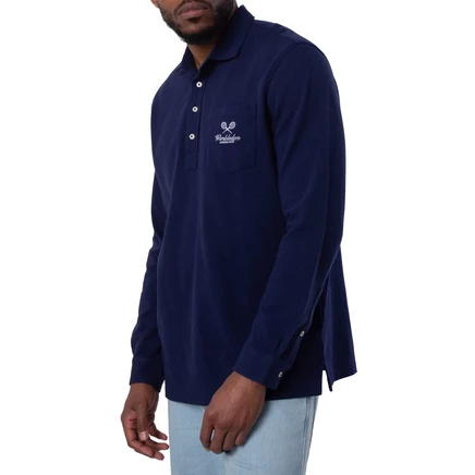 Мужское поло Polo Ralph Lauren Wimbledon, темно-синее