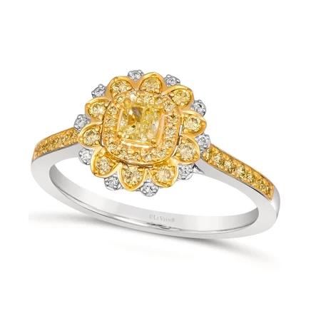 Женское кольцо Le Vian BAET 2, двухцветное золото