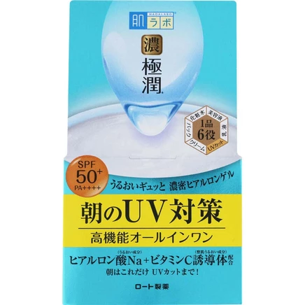 Солнцезащитный гель Rohto UV White SPF 50+, 90 г