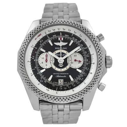 Мужские часы Breitling Bentley A26364, хронограф, черные
