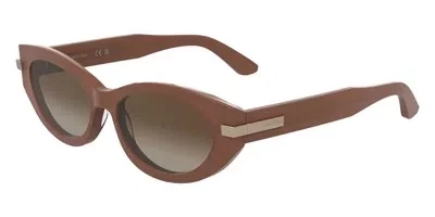 Женские солнцезащитные очки Calvin Klein CK25502SN, розовые