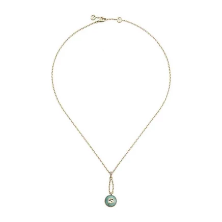 Женское колье Gucci Interlocking из золота
