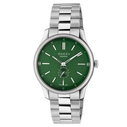 Мужские часы Gucci G-Timeless YA1263397, зеленые