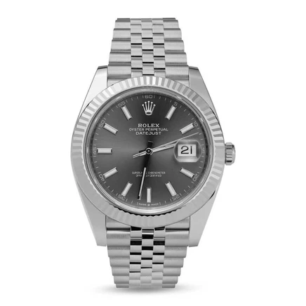 Мужские часы Rolex Datejust 126333, б/у, серые