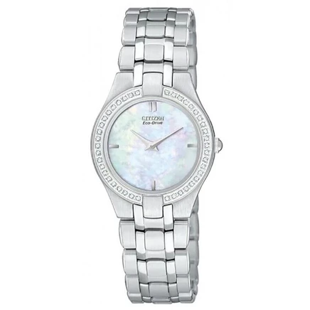 Женские часы Citizen EG3150-51D, белые