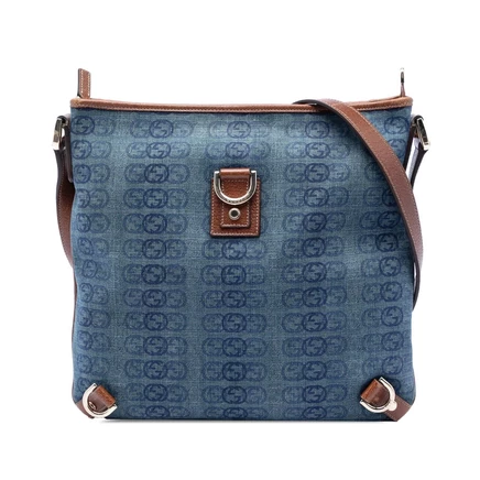 Унисекс-сумка Gucci GG Denim Abbey через плечо
