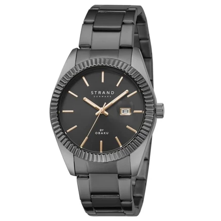 Женские часы Obaku Wellington S721LDBBSB-DS, черные