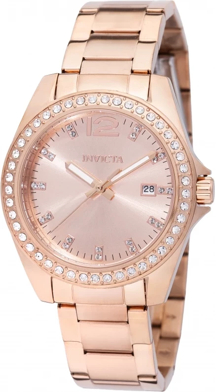 Женские часы Invicta Angel 49845, розовое золото