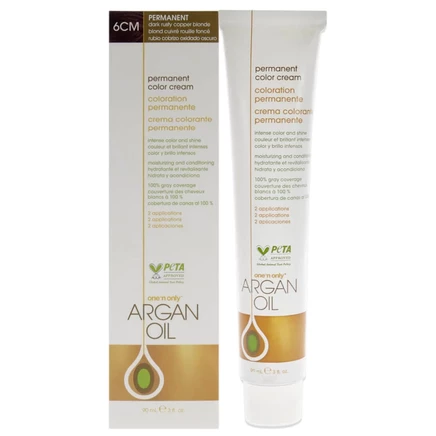 Крем-краска One n Only Argan Oil, 6CM медно-рыжий