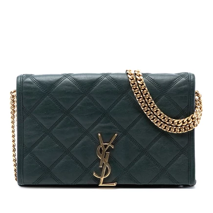 Женский кошелек на цепочке Saint Laurent Becky