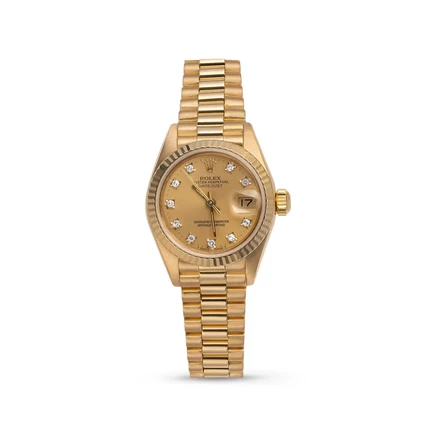 Женские часы Rolex Datejust 69178 CDP, б/у, шампань