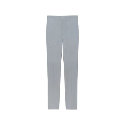 Женские зауженные брюки Givenchy Slim Fit, серые
