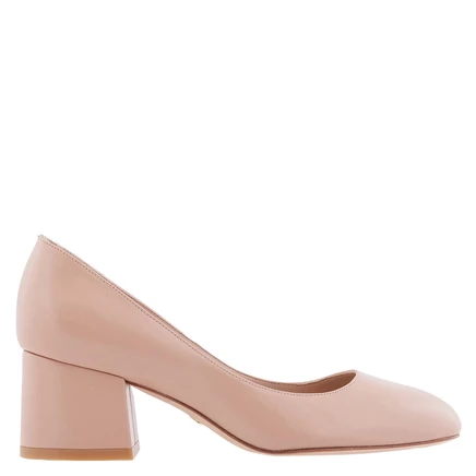 Женские туфли Stuart Weitzman Adobe Flareblock 60, бежевые