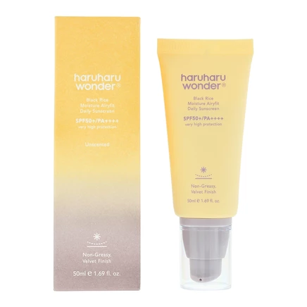 Крем SPF 50 Haruharu WONDER Black Rice, 50 мл