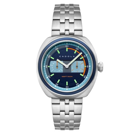 Мужские часы Cadola Giulia CD-1043-11 GMT, синие
