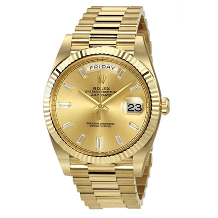 Мужские часы Rolex Day-Date 40 228238CDP, шампань