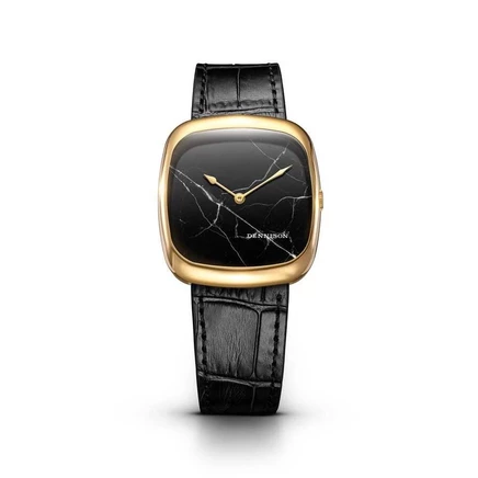 Унисекс-часы Dennison ALD-G-ST13-BLK-R-GBKL, черные