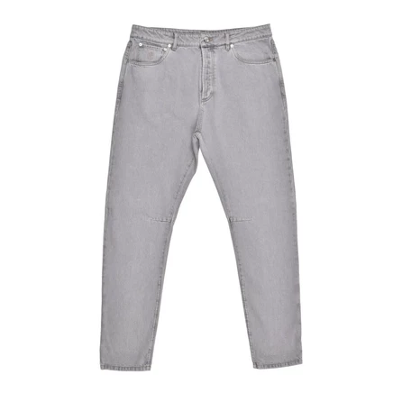 Мужские джинсы Brunello Cucinelli, светло-серые