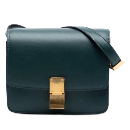 Женская сумка Celine Classic Box, кросс-боди, кожа