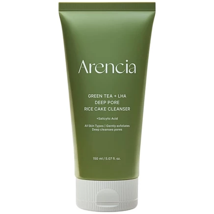 Очищающий крем Arencia Green Tea + LHA, 150 г