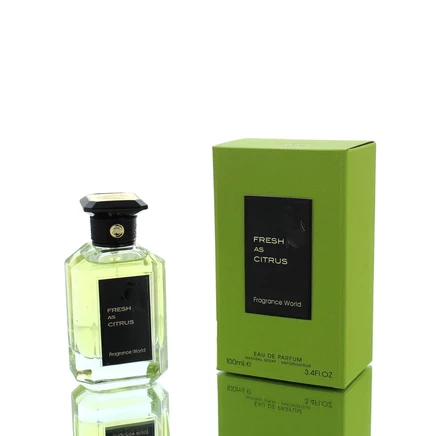 Унисекс парфюм Fragrance World Fresh As Citrus, 100 мл