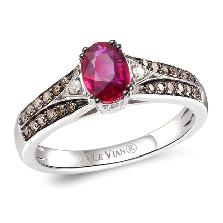 Женское кольцо Le Vian Passion Ruby, золото 14K