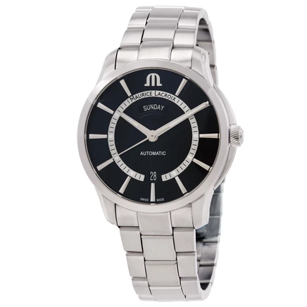 Мужские часы Maurice Lacroix PT6358-SS002-334-1, черные