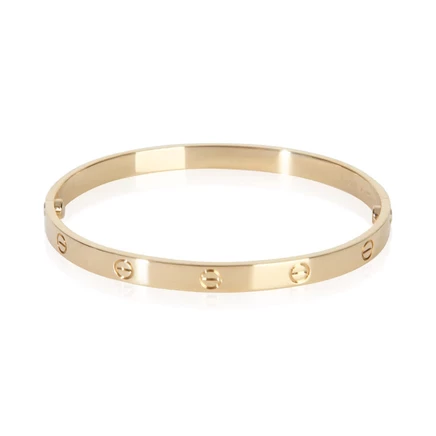 Мужской браслет Cartier Love, желтое золото